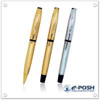 Luxury metal gilded pen set