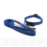 Pure solid nylon pet collar adjustable dog collar and leash