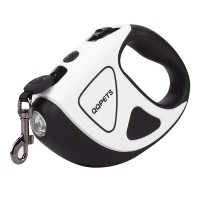 New hot products Led lights durable and soft retractable dog leash at night