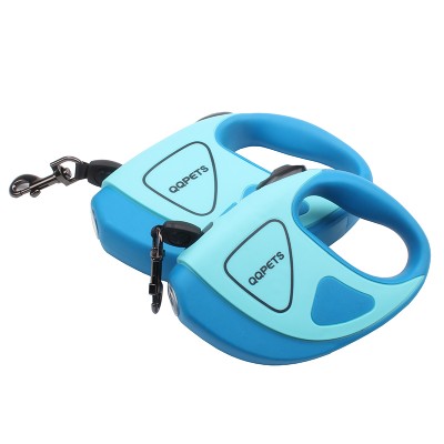 Quality retractable Amazing nylon webbing luminous led dog leash