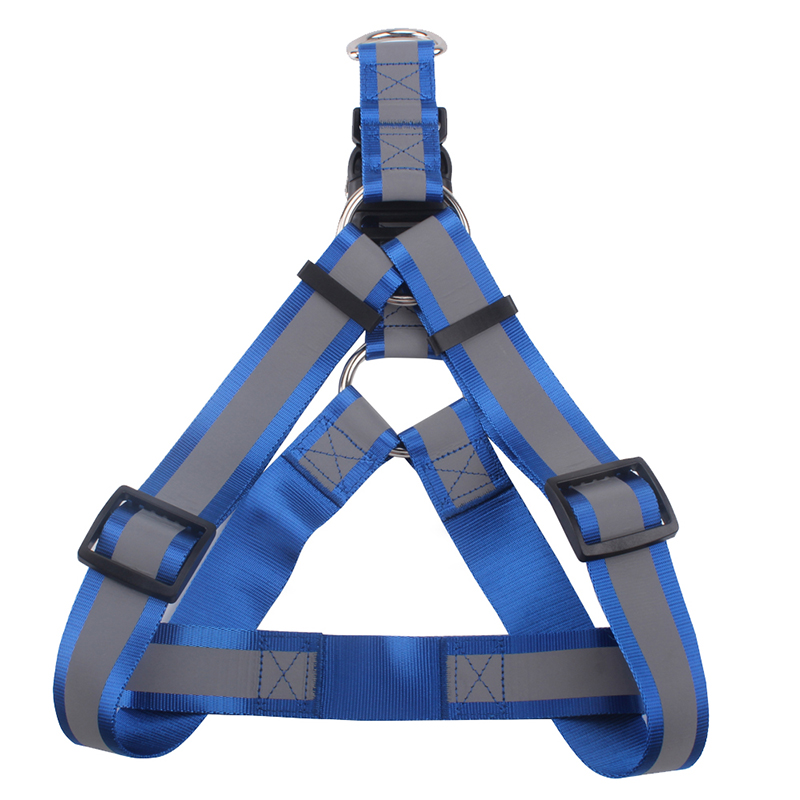 Dog harness no-pull pet harness adjustable reflective nylon outdoor pet vest