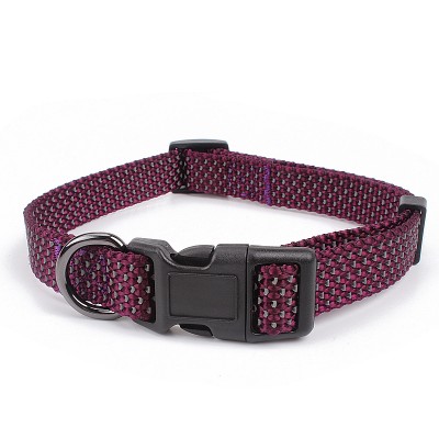 Reflective nylon custom pet dog collar wholesale